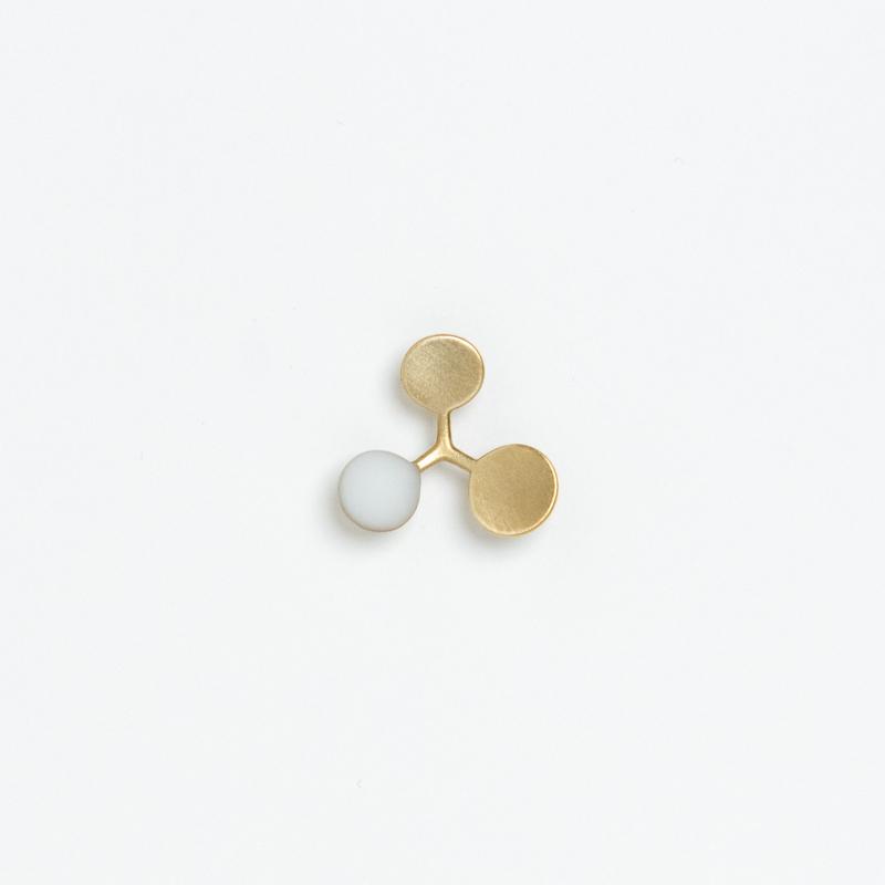 【Brooch】Leaf / Circle S - YURI MIYATA ONLINE STORE