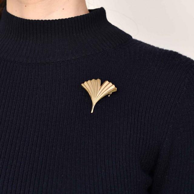 【Brooch】Leaf / Radial L - YURI MIYATA ONLINE STORE