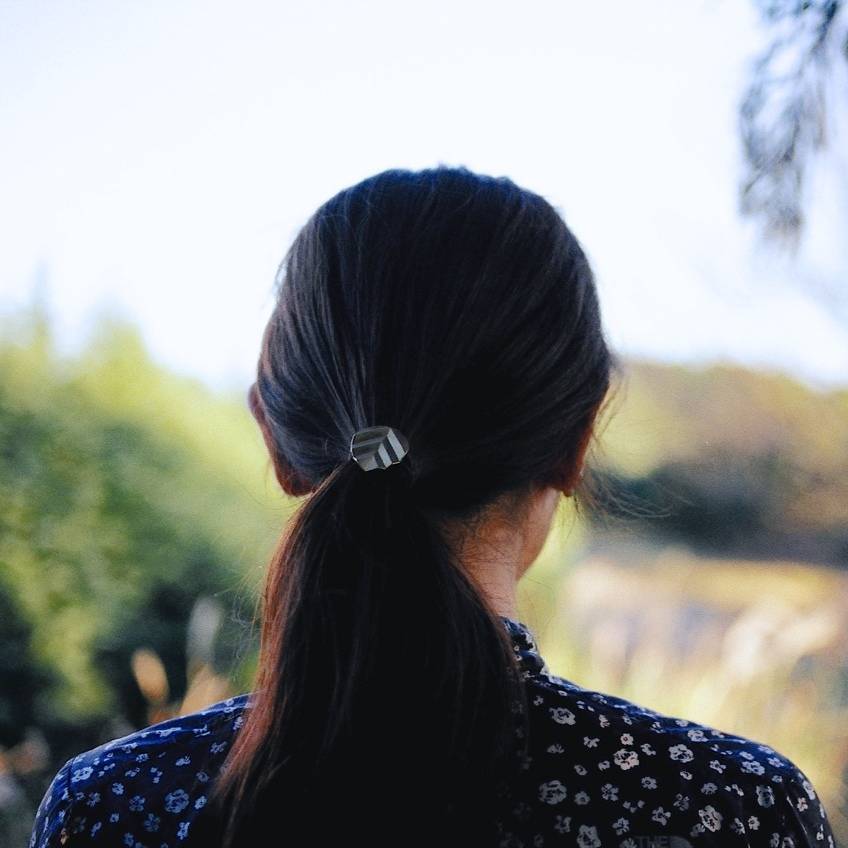 【Hair Jewelry】Leaf / Stripe - YURI MIYATA ONLINE STORE