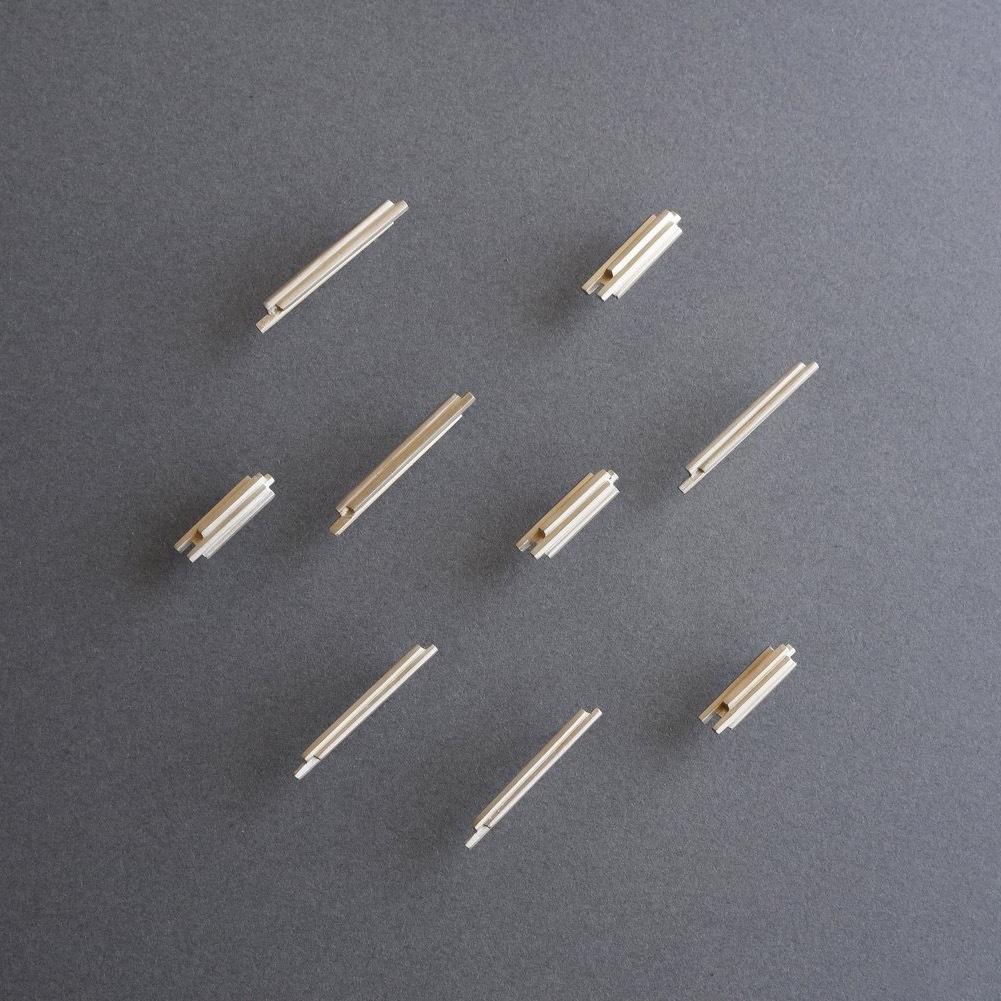 【Stud Earring】Frost / Pillar (single) - YURI MIYATA ONLINE STORE