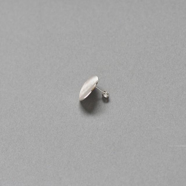 【Stud・Clip-on Earring】Leaf / Round L (single) - YURI MIYATA ONLINE STORE