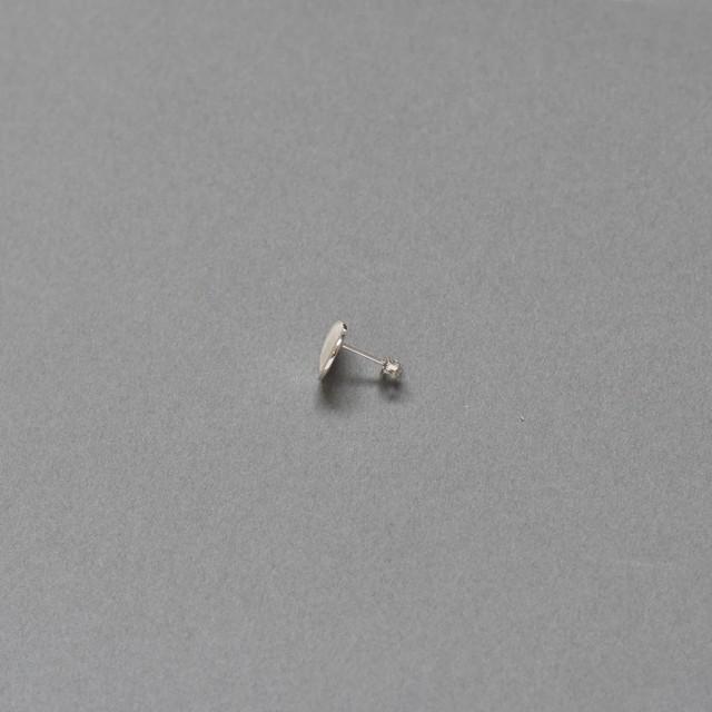 【Stud・Clip-on Earring】Leaf / Round S (single) - YURI MIYATA ONLINE STORE