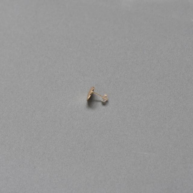 【Stud・Clip-on Earring】Leaf / Round S (single) - YURI MIYATA ONLINE STORE
