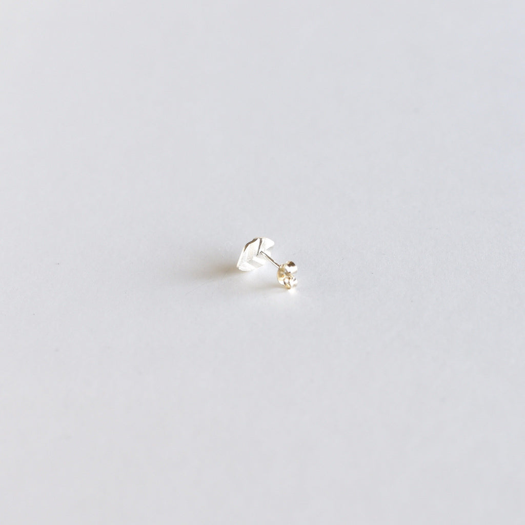【Stud・Clip-on Earring】Leaf / Stripe - YURI MIYATA ONLINE STORE
