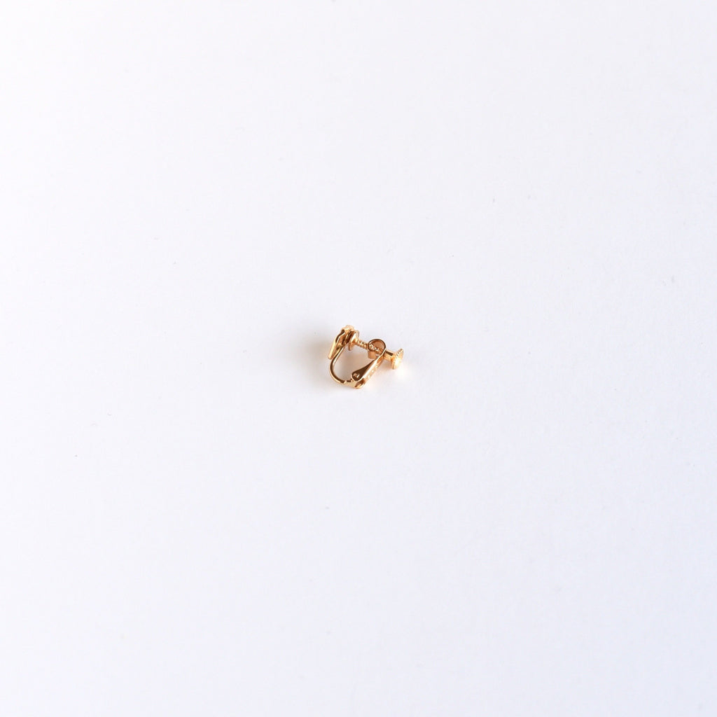 【Stud・Clip-on Earring】Leaf / Stripe - YURI MIYATA ONLINE STORE
